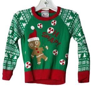 Ugly Christmas Sweater. Oh Snap. Size 12 months. Good condition